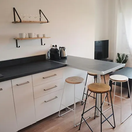 Studio Bord De Mer Cros De 아파트